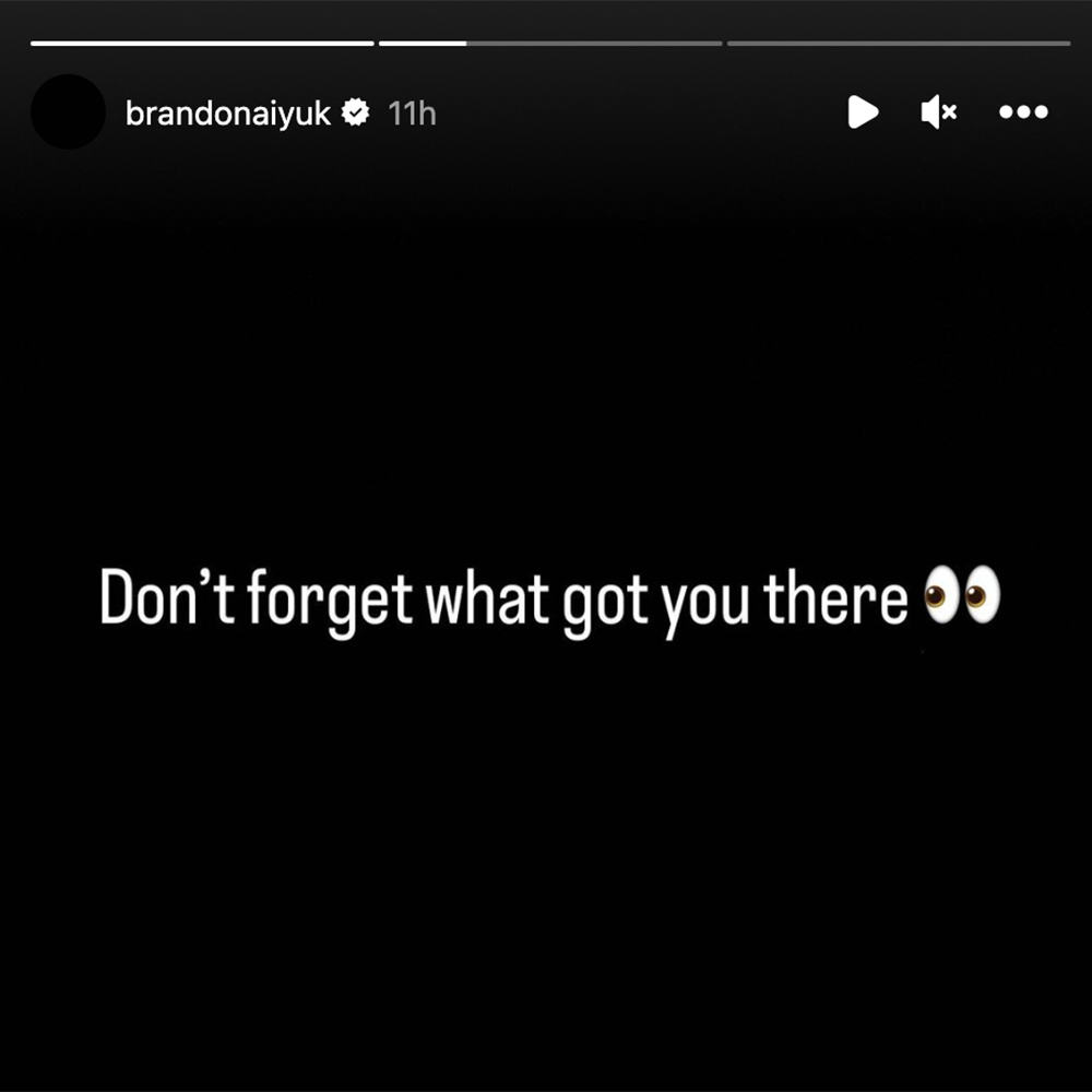 San Francisco 49ers wide receiver Brandon Aiyuk posts a curious message to his Instagram Story after the 49ers lost to the Chiefs in overtime in Super Bowl 2024. 