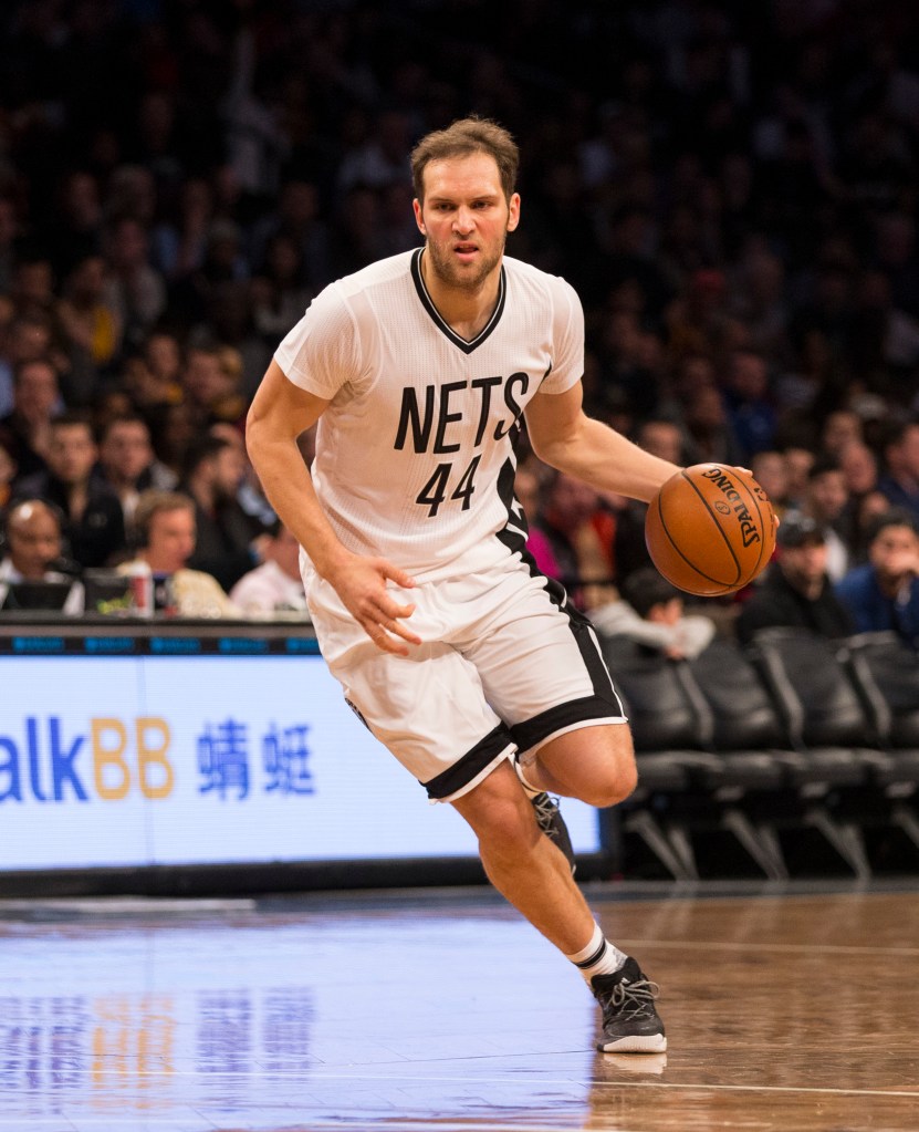 Bojan Bogdanovic began his NBA career with the Nets.