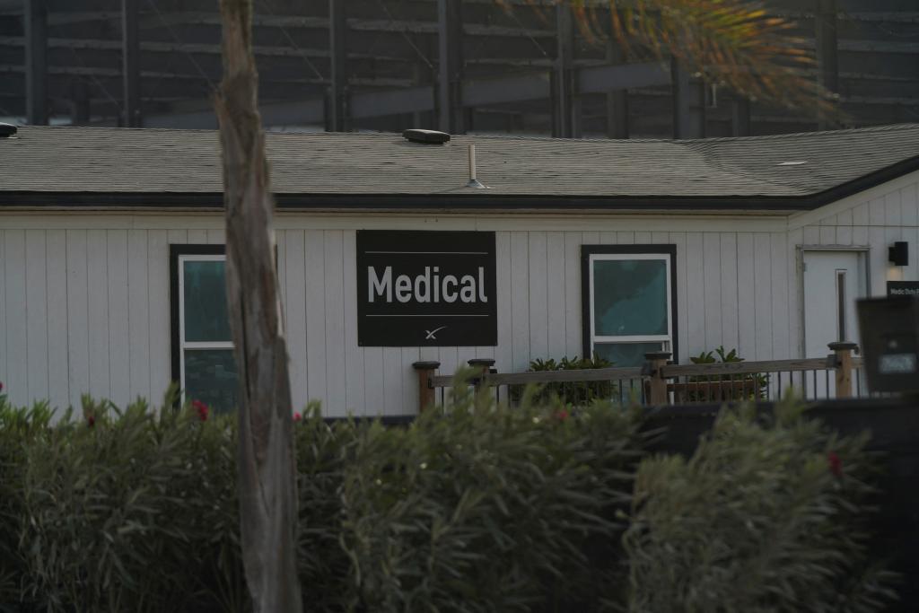 A building labelled as 'Medical' in Brownsville, Texas