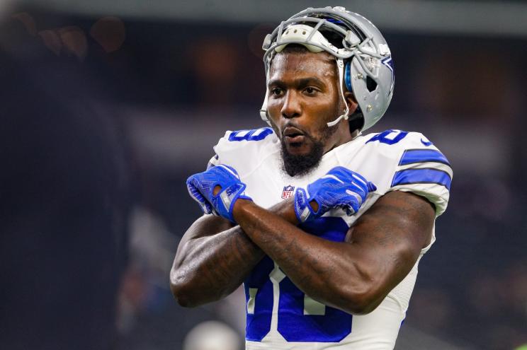 Dez Bryant always threw up the X as a member of the Cowboys.
