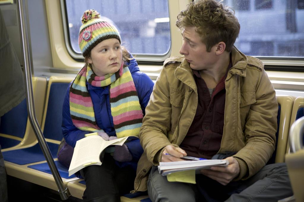 Emma Kenney and Jeremy Allen White on "Shameless." 