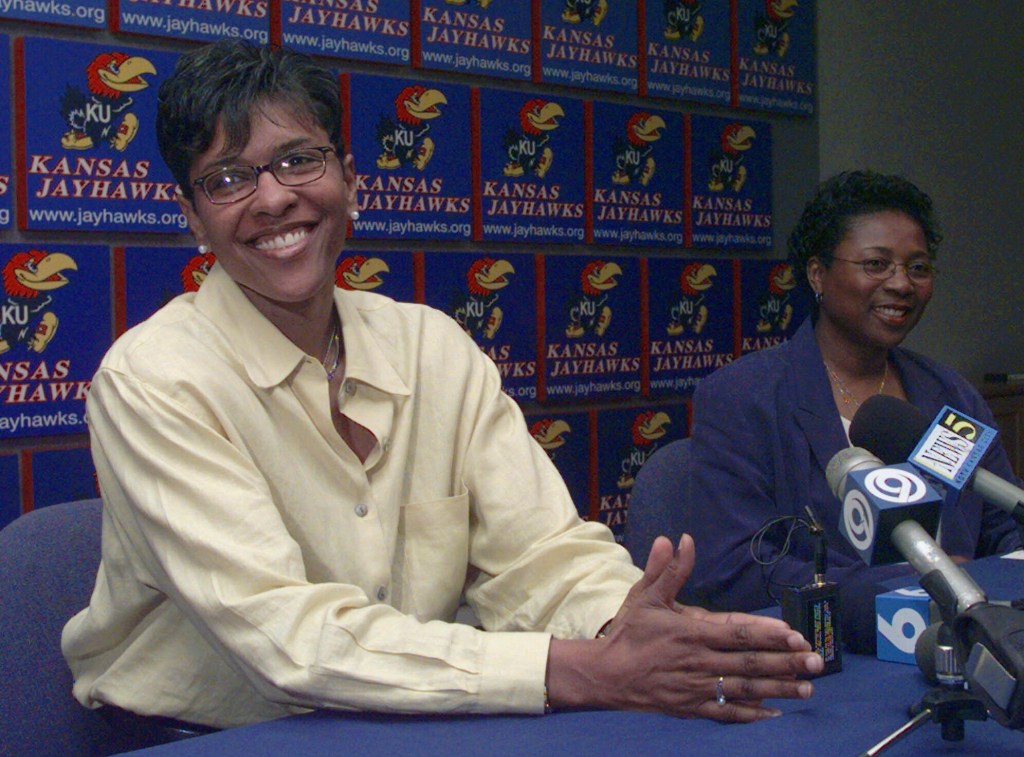 Former Kansas basketball All-American Lynette Woodard