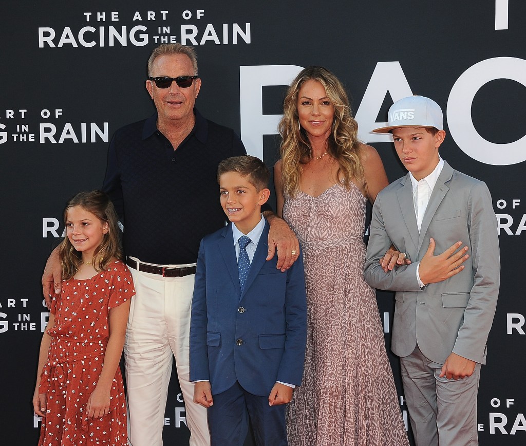 The "Dances with Wolves" star, who shares Hayes with ex-wife Christine Baumgartner along with 16-year-old Cayden Costner and 13-year-old Grace Avery Costner, also revealed that he cast his son in an attempt to spend more time with him. 