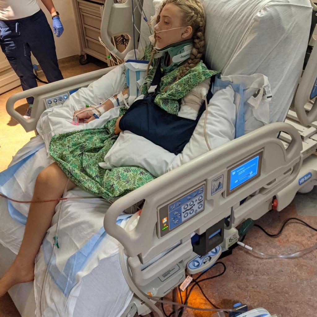 Littledike spent seven weeks in the hospital where she recovered from her injuries and surgeries.
