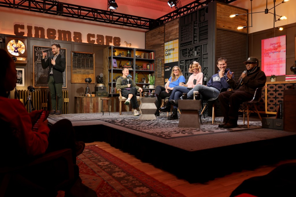 A panel at the recent Sundance Film Festival. This year's get together offered films that had traded the complexity of solid scripts and complex narratives for drug heists and overdoses. 