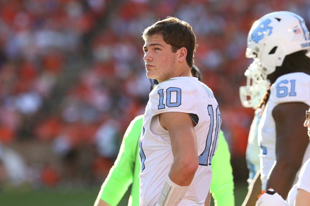 Drake Maye is expected to go No. 2. 