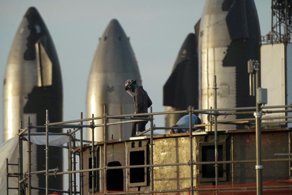 SpaceX Starbase in Brownsville, Texas