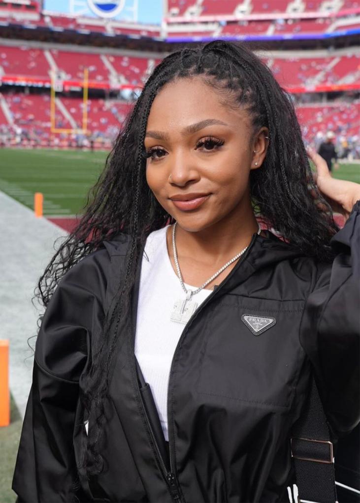 Rochelle Searight, girlfriend of 49ers wide receiver Brandon Aiyuk.