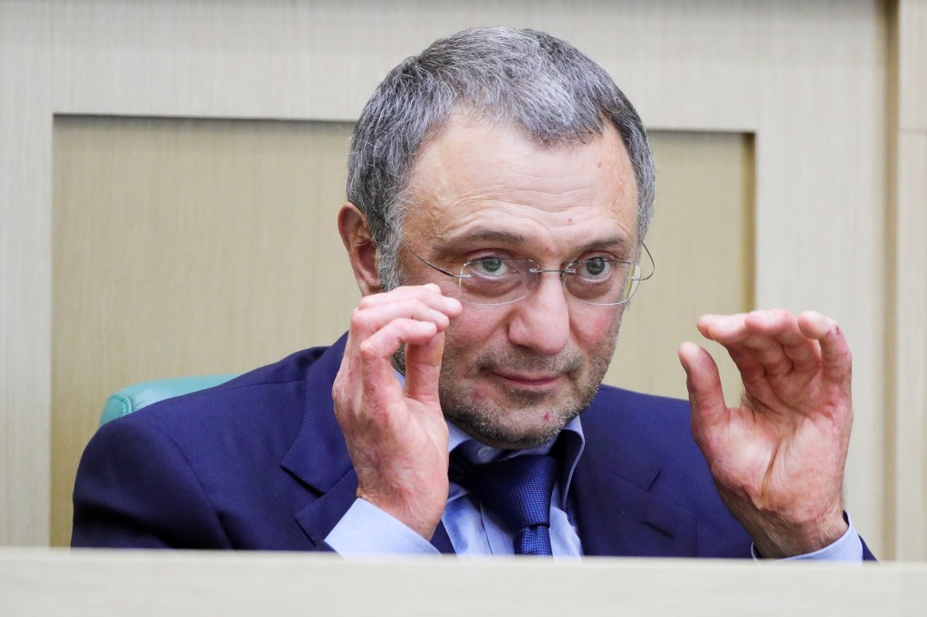 Russian billionaire Suleiman Kerimov