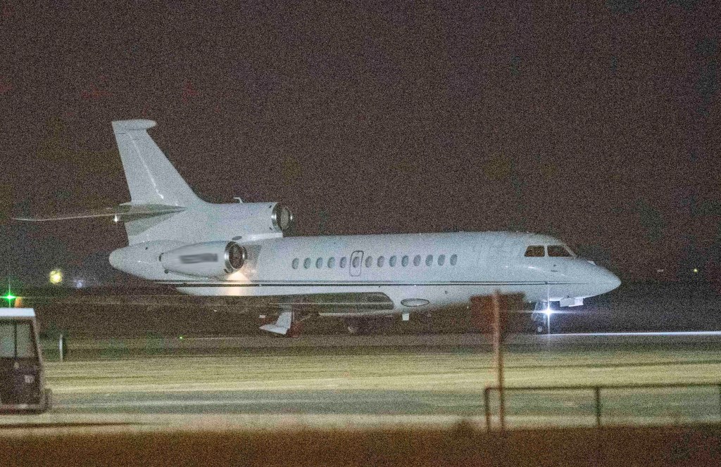 Taylor Swift's plane.