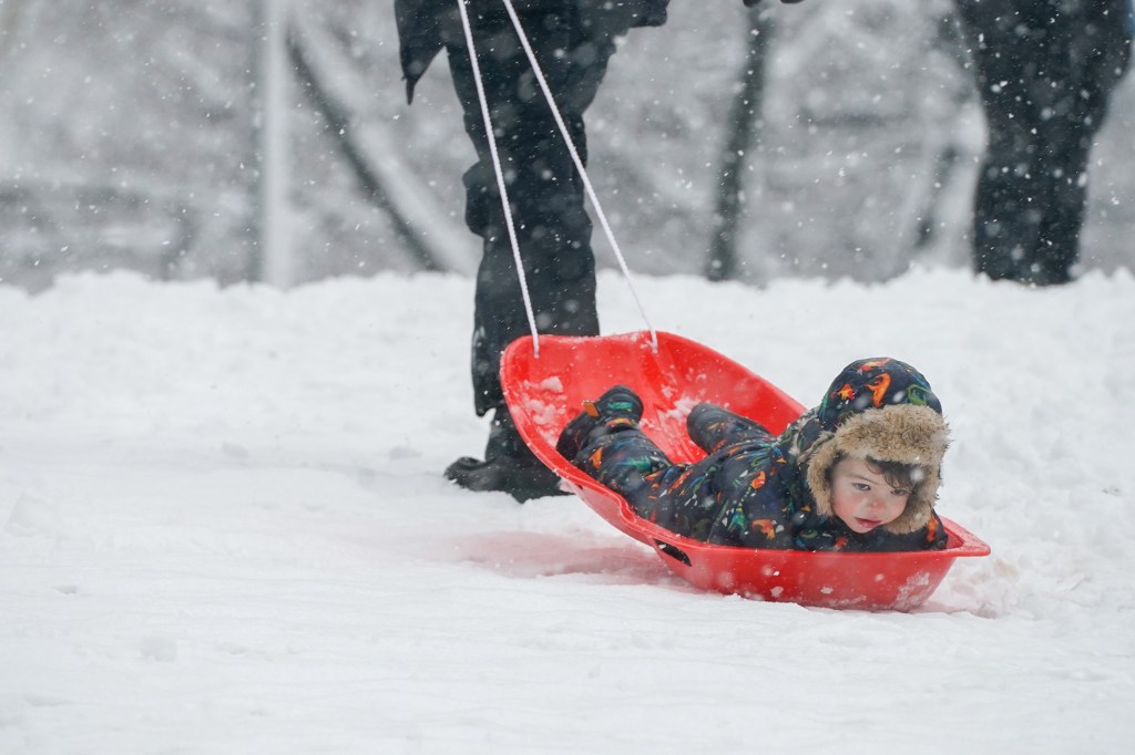 snow day in central park