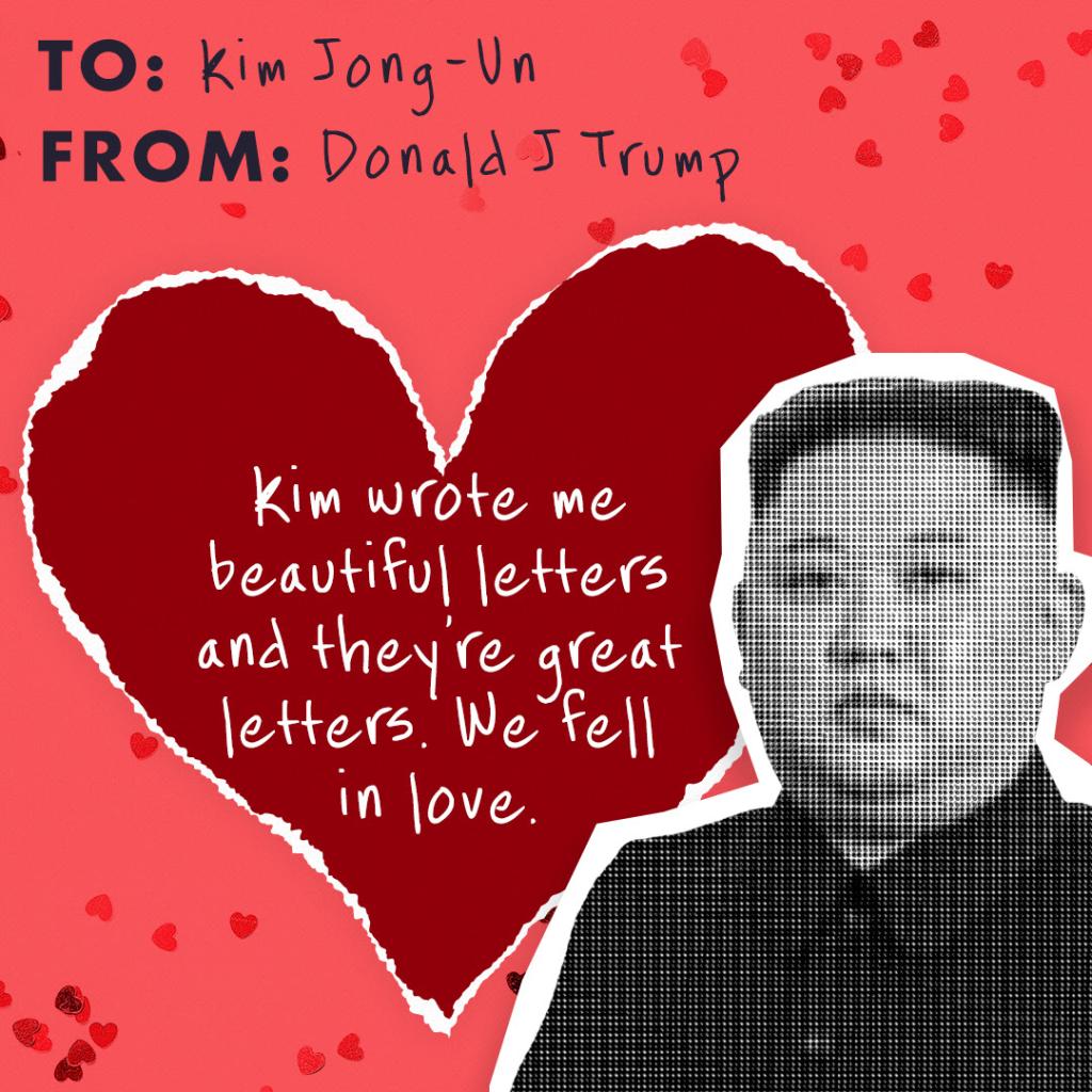 Kim Jong Un card