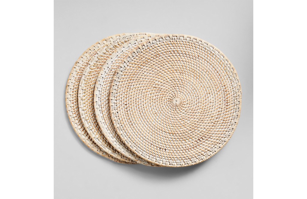 Zadia Jute/Rattan Charger Plate (Set of 4)
