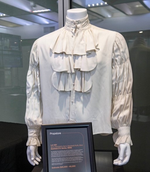 Jerry Seinfeld's ''Puffy Shirt'' from Season 5 of his tv show