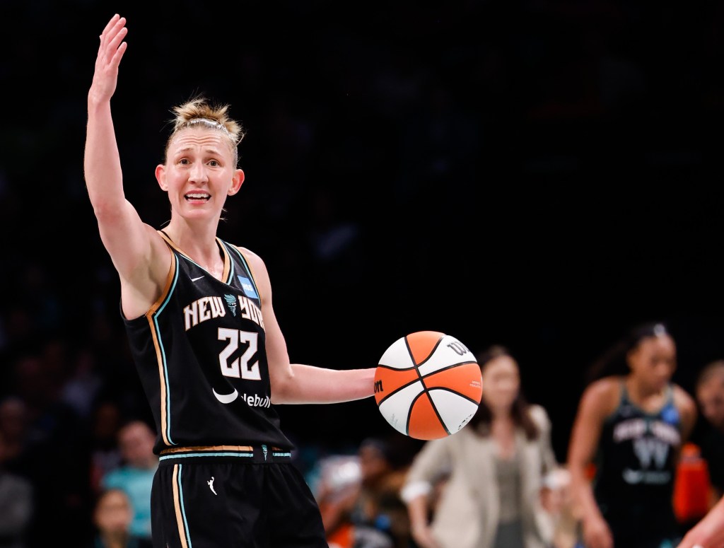 Courtney Vandersloot said she's glad the Liberty, who lost in the WNBA Finals last season, is bringing back their nucleus to make another run at a title.