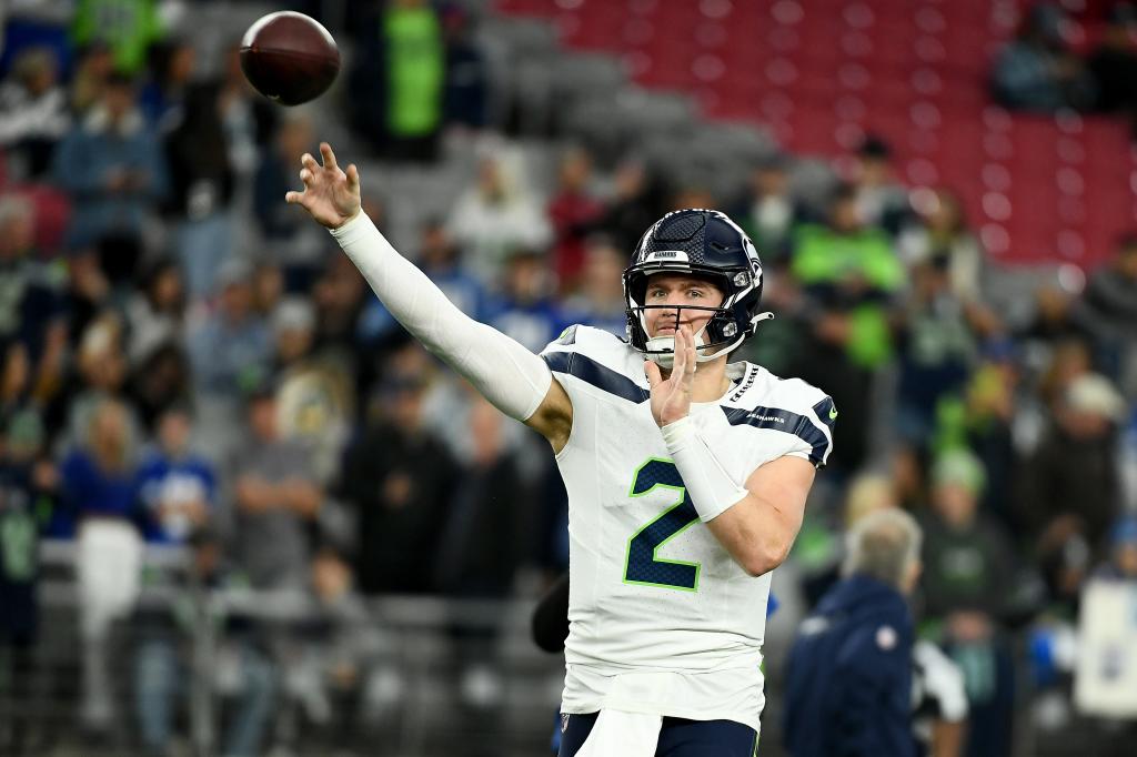 Drew Lock, previously a starter on the Denver Broncos, has been a Seattle Seahawks backup for two seasons.