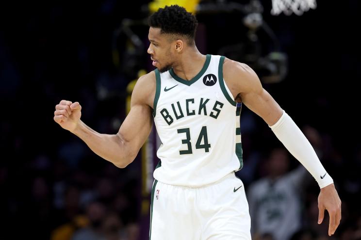 Milwaukee Bucks forward Giannis Antetokounmpo