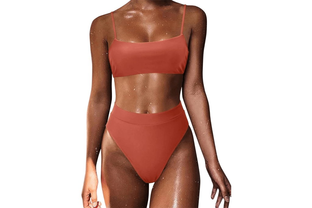 MOSHENGQI Women High Wasited Bikini