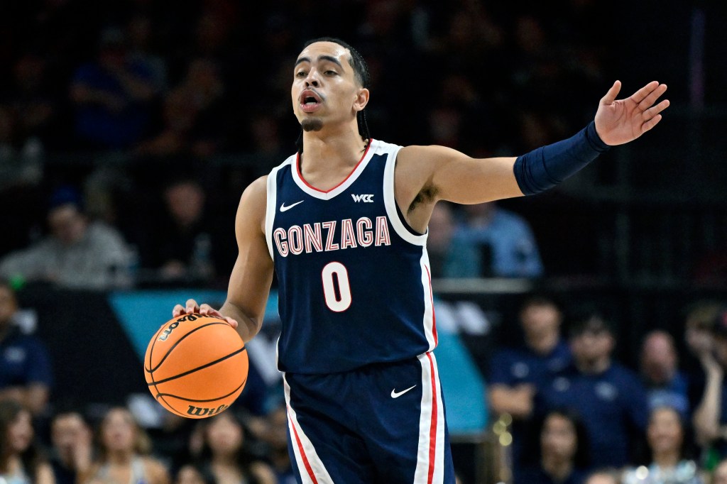 Ryan Nembhard of Gonzaga.