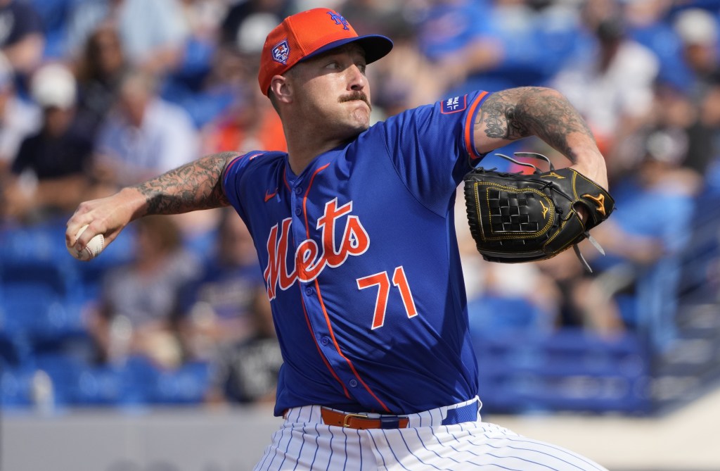 Sean Reid-Foley struck out the side in the sixth inning of the Mets' 5-4 exhibition win over the Yankees.