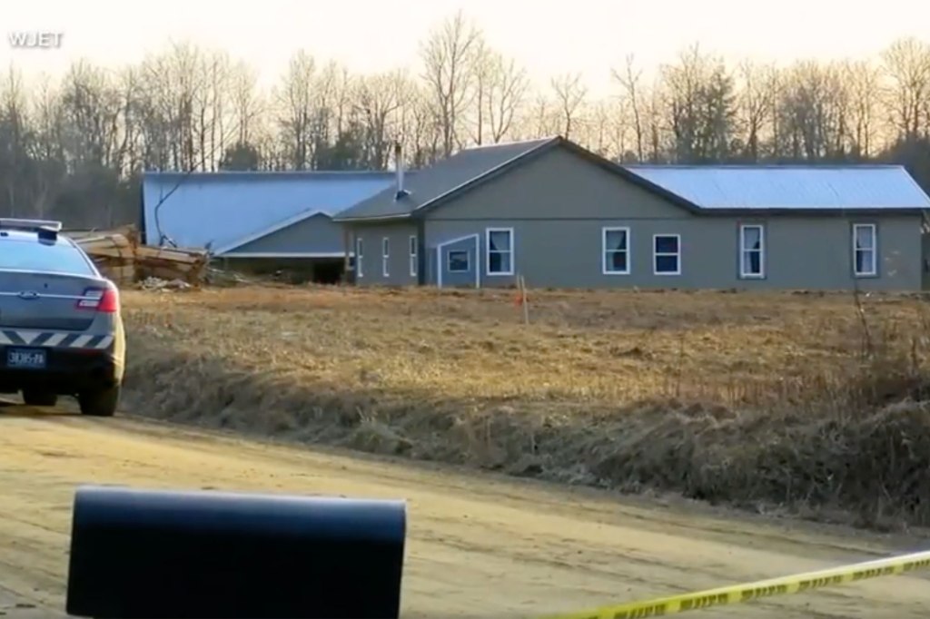 A photo of the remote Byler family farmhouse.