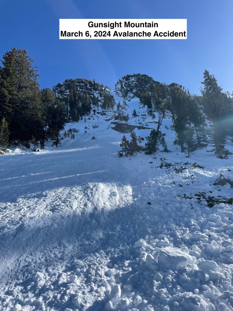 The avalanche aftermath.