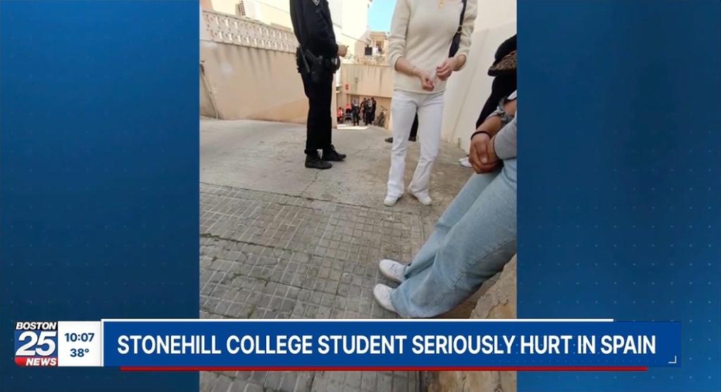 Lauren Rauseo, a junior at Stonehill College, was on exchange studying in France and had taken a weekend trip to Spain when a car forced her to ride directly into a brick wall on March 17, Boston 25 reported, citing Spanish police.