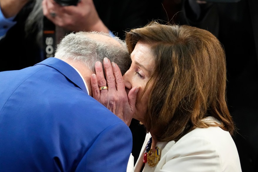 Chuck Schumer and Rep. Nancy Pelosi.