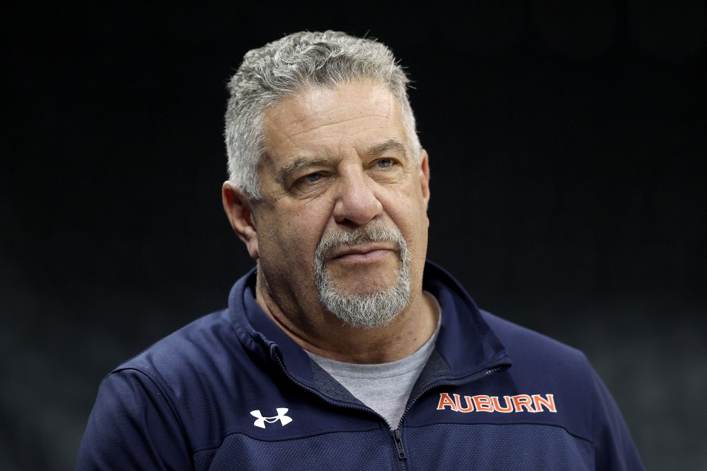 Auburn coach Bruce Pearl.