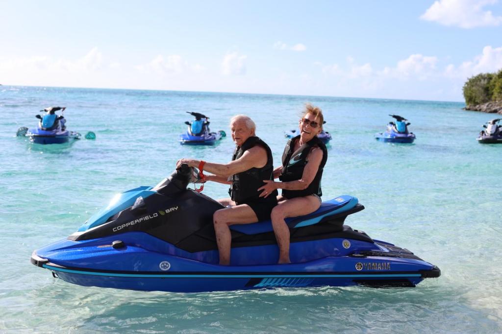 She and her husband of four decades, former New York Supreme Court Judge Jerry Sheindlin, 90, work out together.