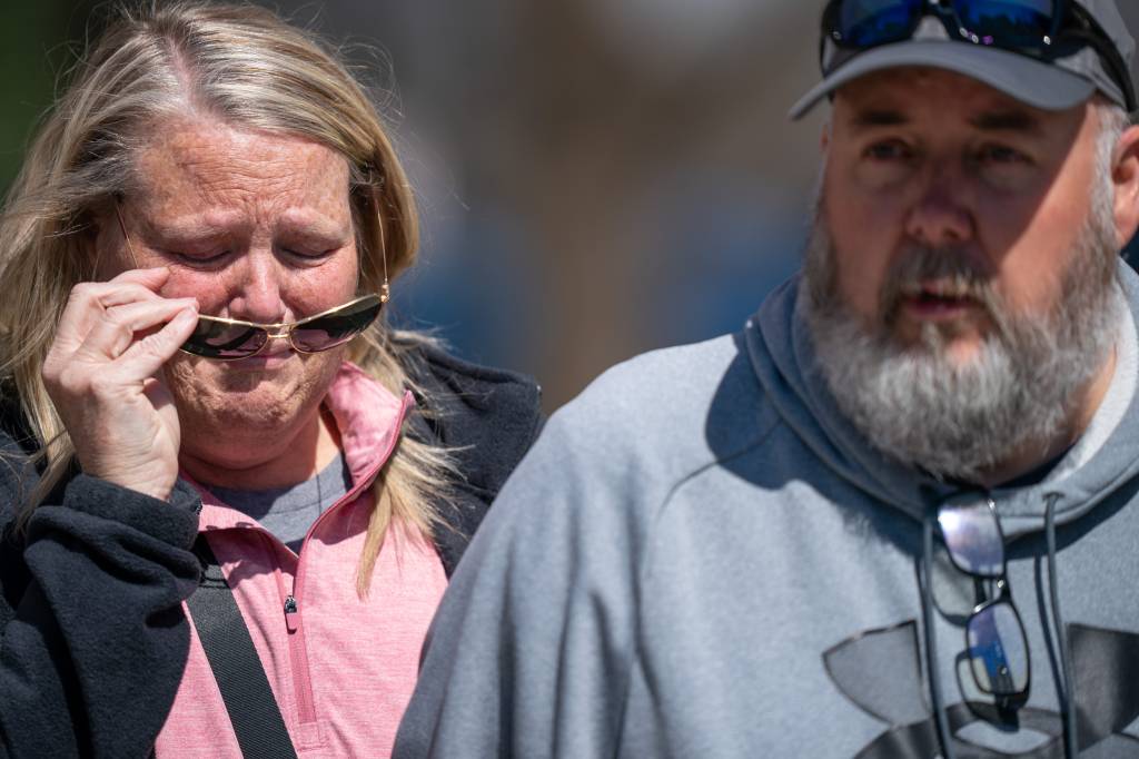 Michelle Strain Whiteid, left, and her husband, Chris Whiteid.