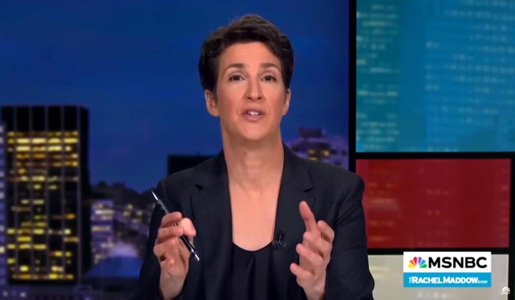 MSNBC star Rachel Maddow on Monday blasted her network's bosses for the decision to hire McDaniel.