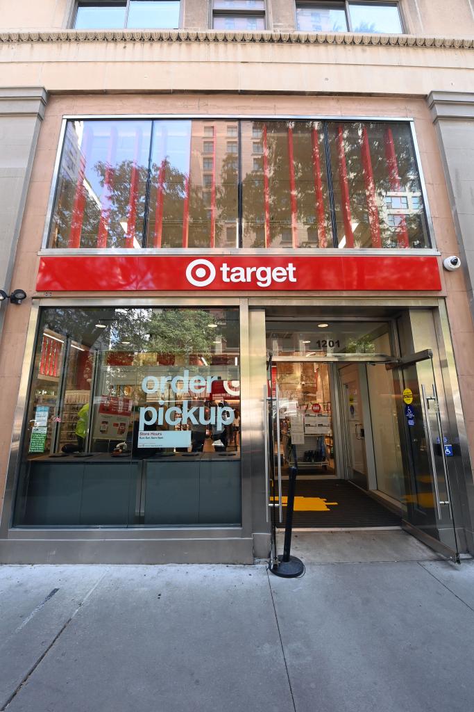 Target storefront