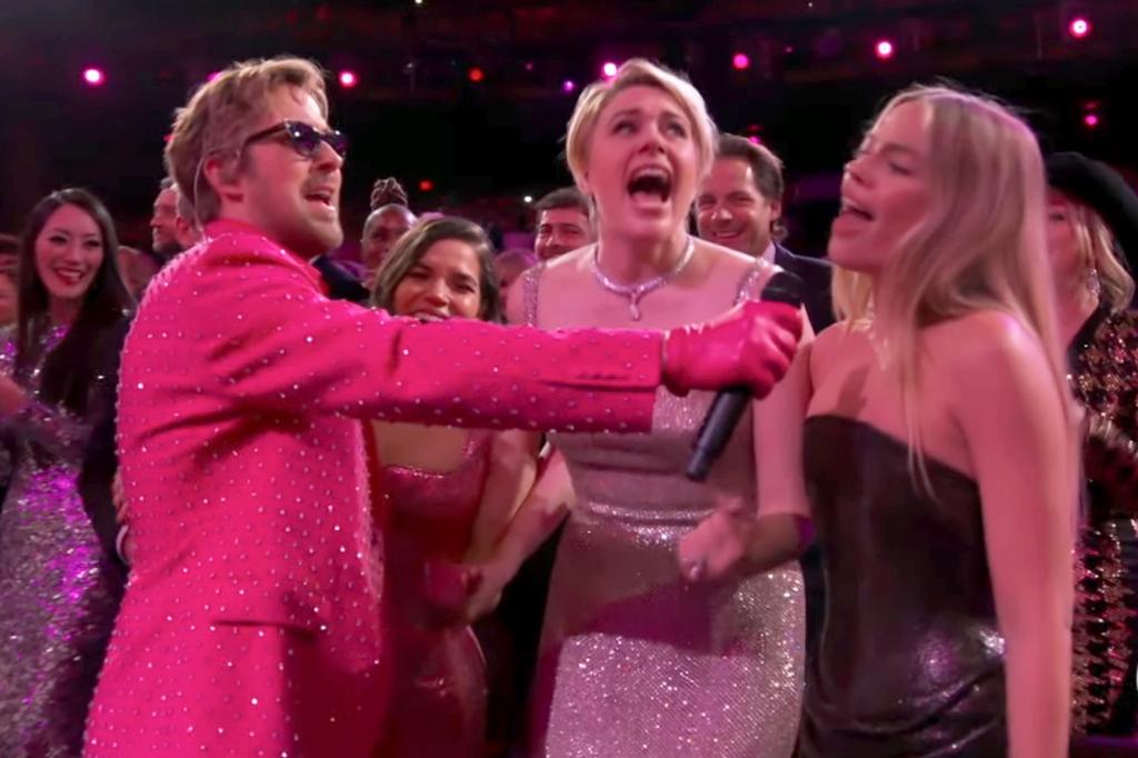 Ryan Gosling performs 'I'm Just Ken' at 2024 Oscars