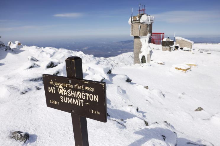 Mount Washington in New Hampshire.