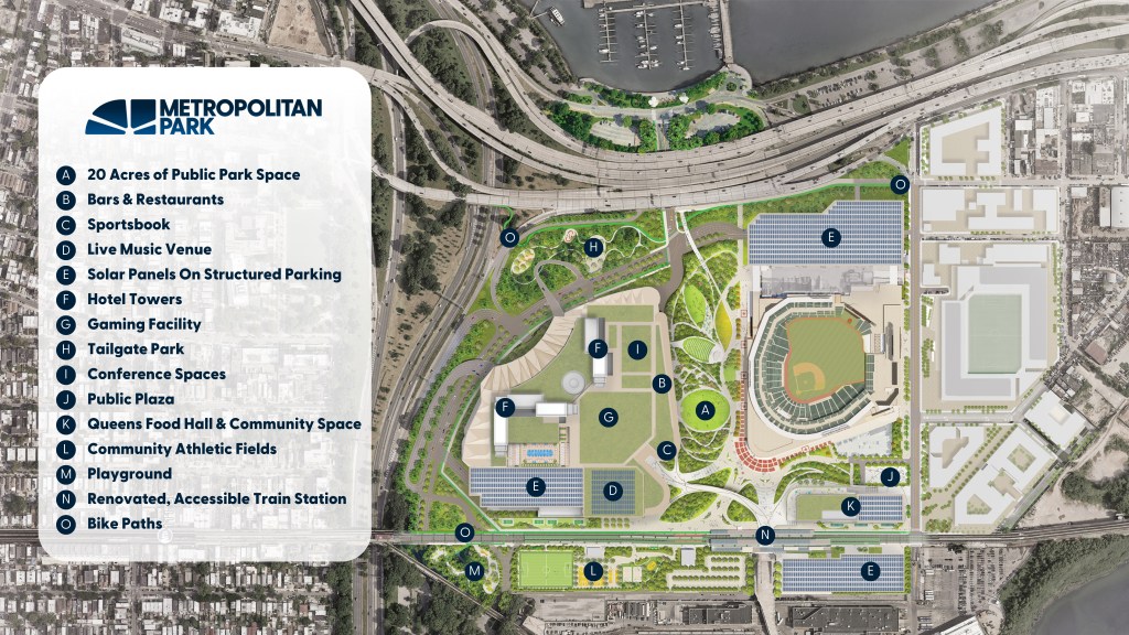 Coehn's proposed "Metropolitan Park" plans.