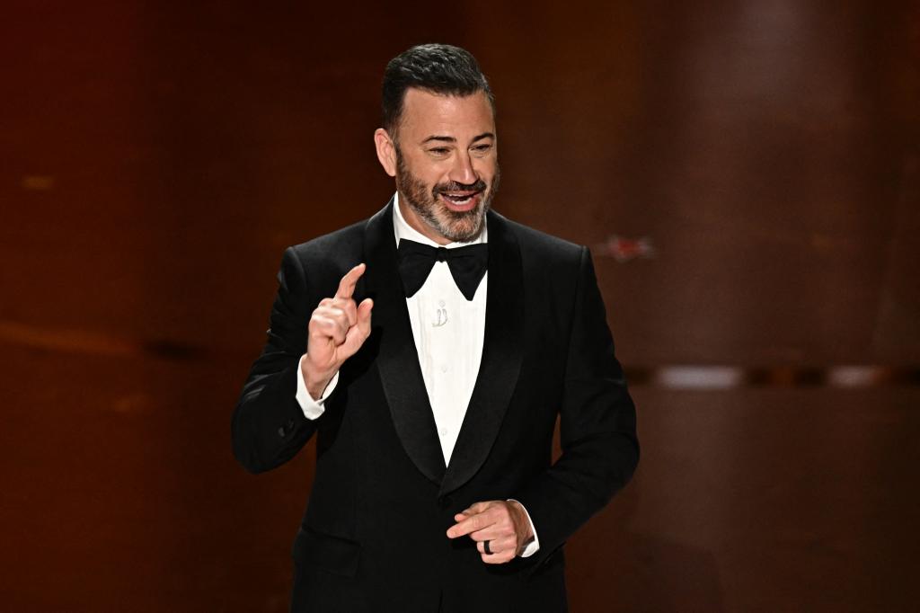 Jimmy Kimmel at the Oscars