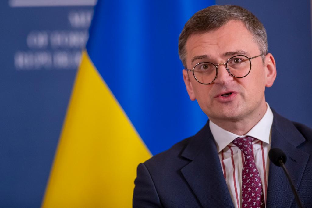 Ukraine's Foreign Minister Dmytro Kuleba