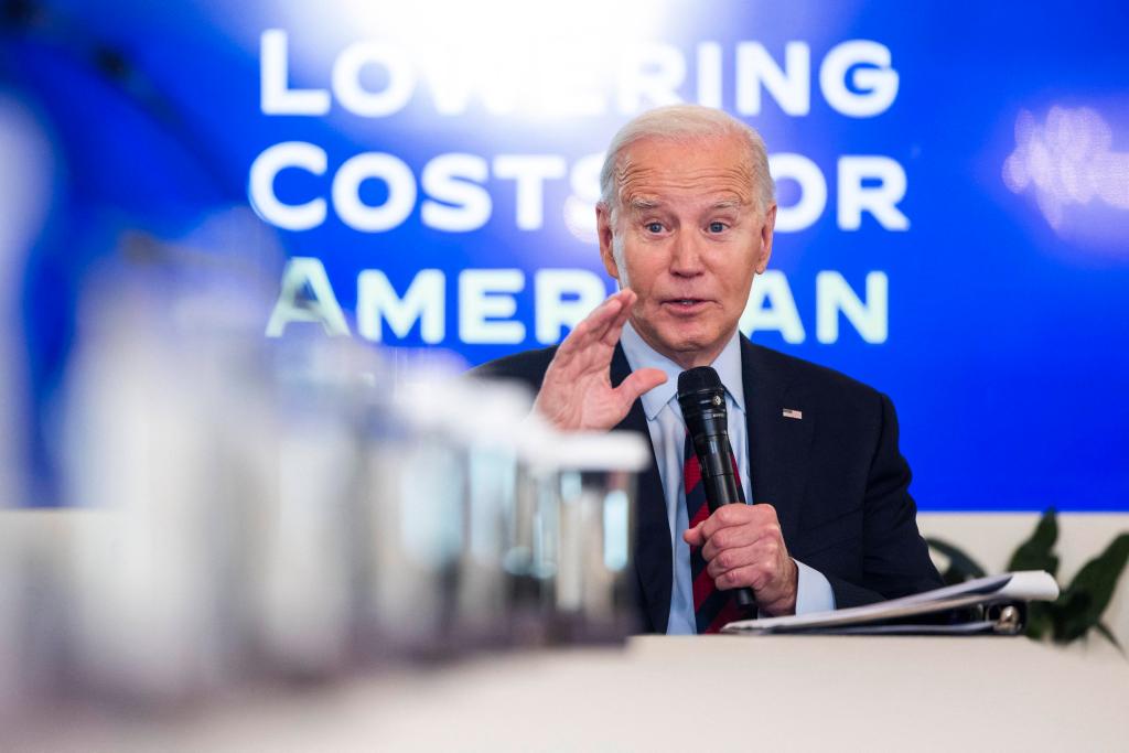 Rising credit card debt has Americans feeling worse off under President Joe Biden, according to a survey.