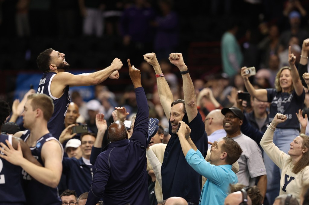 Yassine Gharram scored seven points off the bench in Yale's win against Auburn.