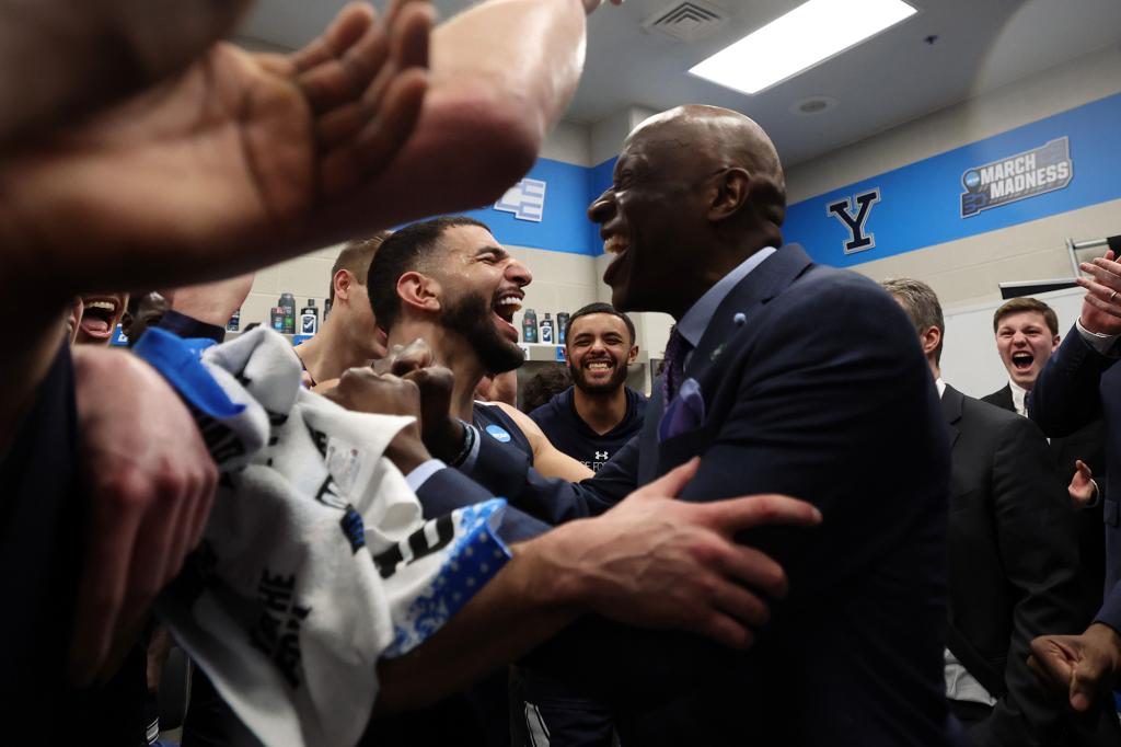 Head coach James Jones has guided Yale to both of its NCAA Tournament wins.