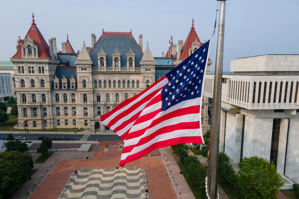 State capitol and empire state plaza complex