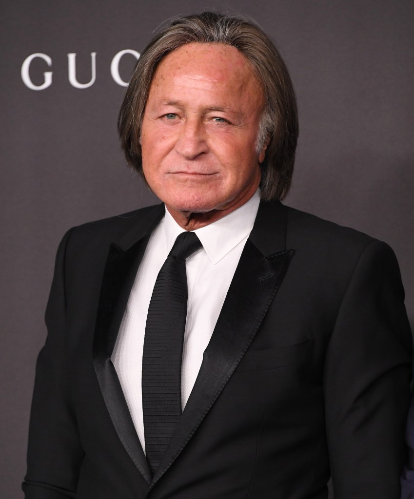 Mohamed Hadid in a suit arriving at the 2019 LACMA Art + Film Gala Presented by Gucci in Los Angeles, California