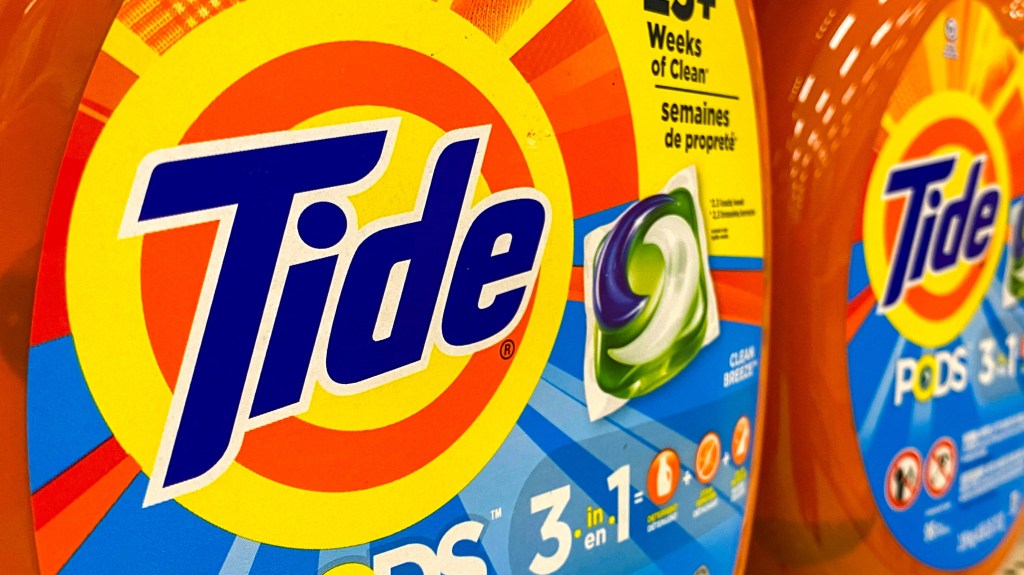 Tide pods are among many laundry detergent packages that have been recently recalled.