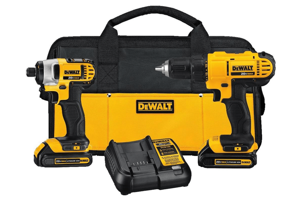 DEWALT 20V MAX Cordless Drill and Impact Driver Combo Tool Kit