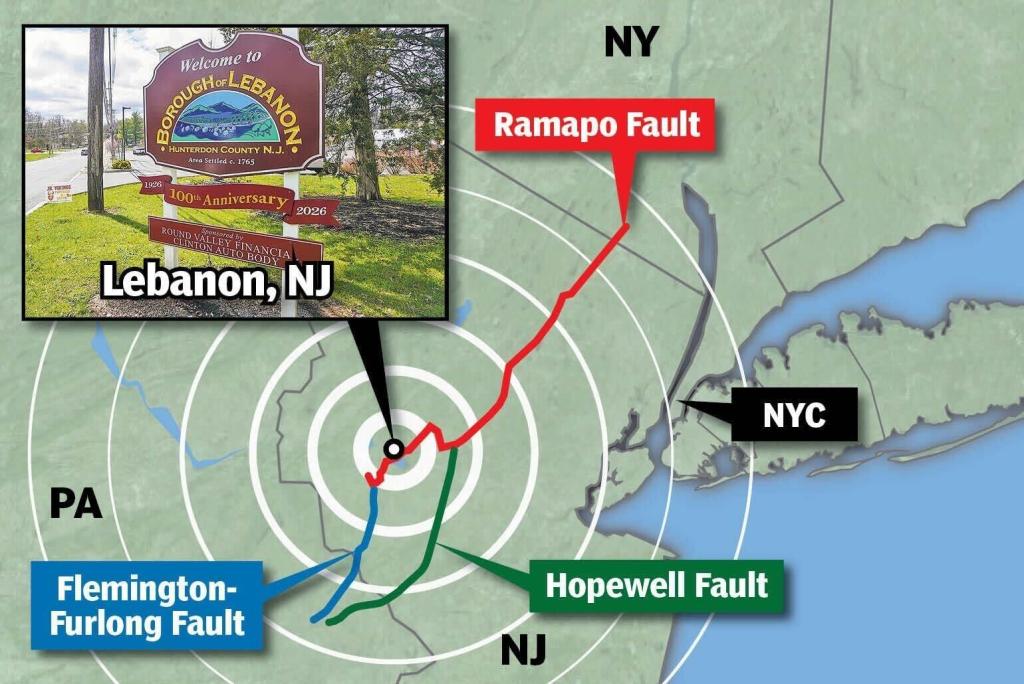 new fault map