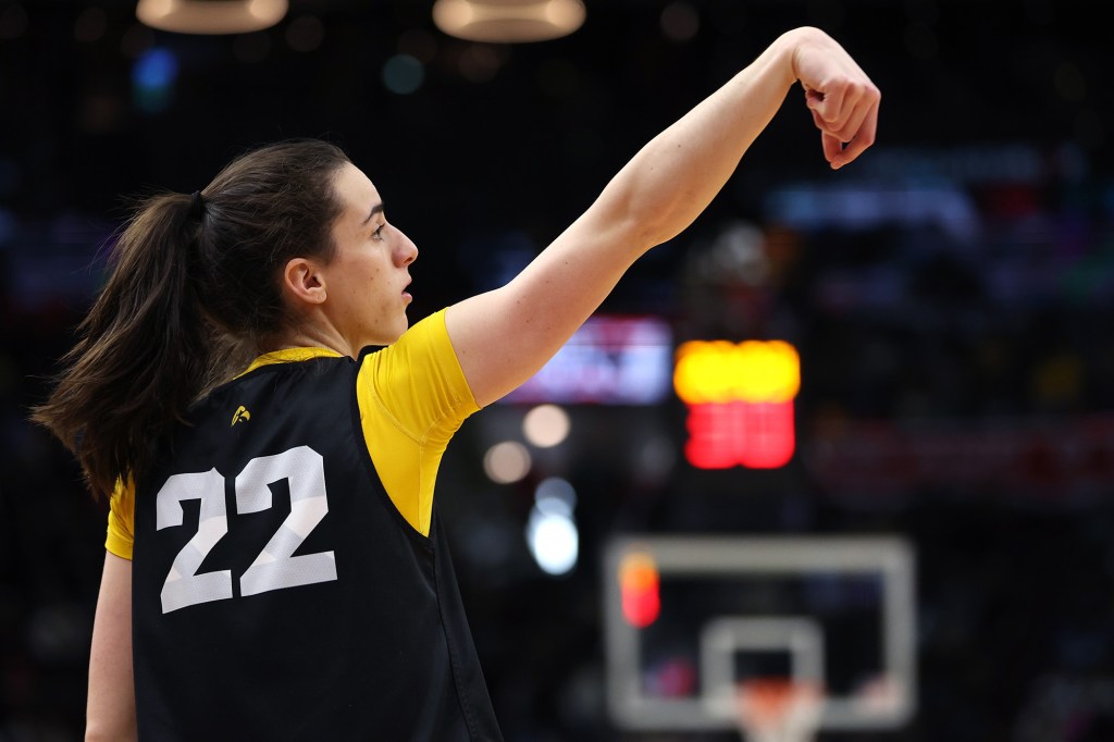 Caitlin Clark helped Iowa eliminate South Carolina last year.