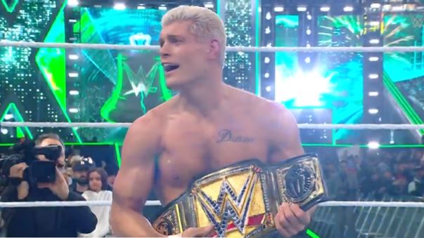 Cody Rhodes is the new Undisputed WWE Universal champion.