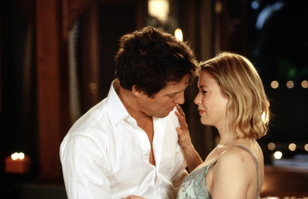 Hugh Grant and Renee Zellweger in "Bridget Jones: The Edge of Reason."