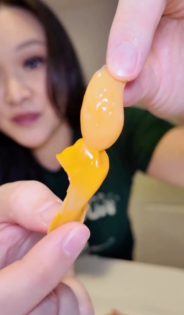 Peeling the candy is half the fun of eating it.